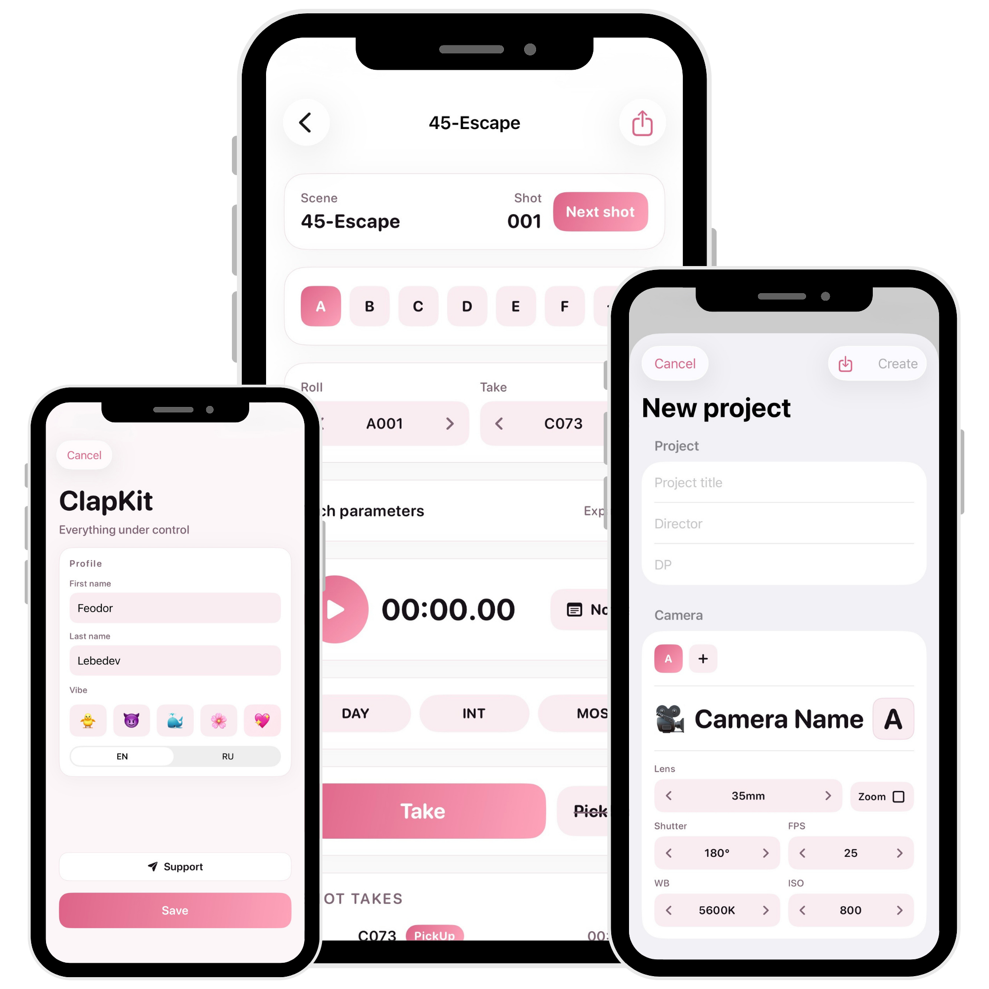 ClapKit app preview